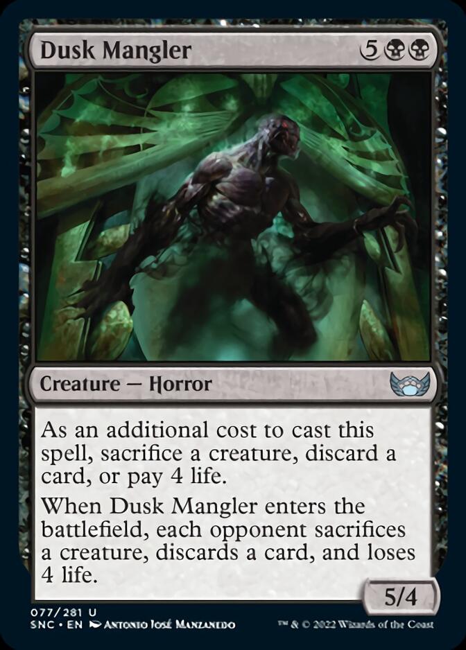 Dusk Mangler [Streets of New Capenna] | Jomio and Rueliete's Cards and Comics