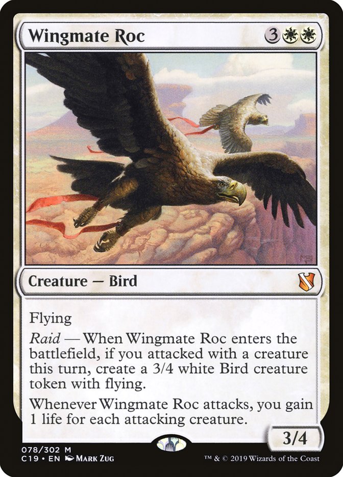Wingmate Roc [Commander 2019] | Jomio and Rueliete's Cards and Comics