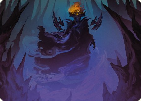 Sauron, the Necromancer Art Card [The Lord of the Rings: Tales of Middle-earth Art Series] | Jomio and Rueliete's Cards and Comics