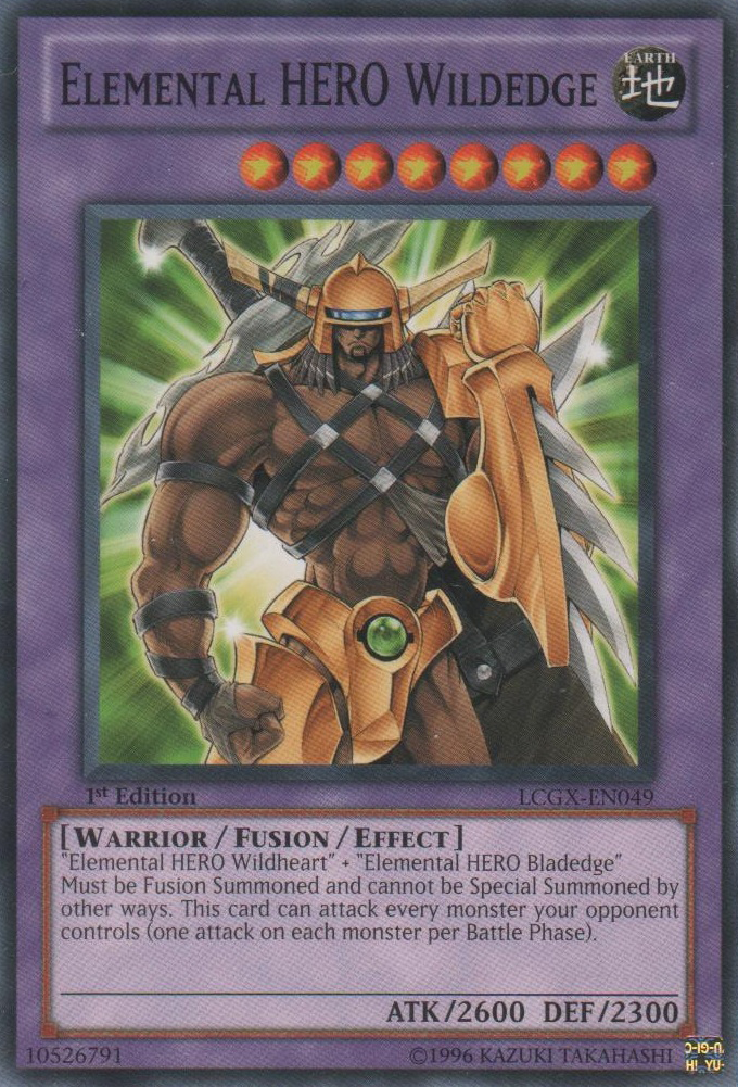 Elemental HERO Wildedge [LCGX-EN049] Common | Jomio and Rueliete's Cards and Comics