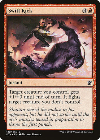 Swift Kick [Khans of Tarkir] | Jomio and Rueliete's Cards and Comics