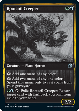 Rootcoil Creeper [Innistrad: Double Feature] | Jomio and Rueliete's Cards and Comics