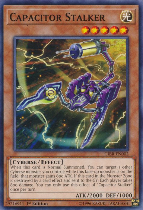 Capacitor Stalker [CIBR-EN002] Common | Jomio and Rueliete's Cards and Comics