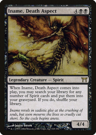 Iname, Death Aspect [Champions of Kamigawa] | Jomio and Rueliete's Cards and Comics