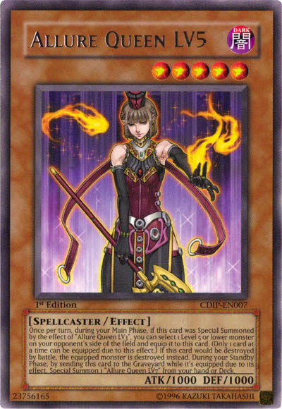 Allure Queen LV5 [CDIP-EN007] Rare | Jomio and Rueliete's Cards and Comics
