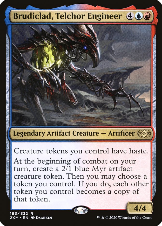 Brudiclad, Telchor Engineer [Double Masters] | Jomio and Rueliete's Cards and Comics