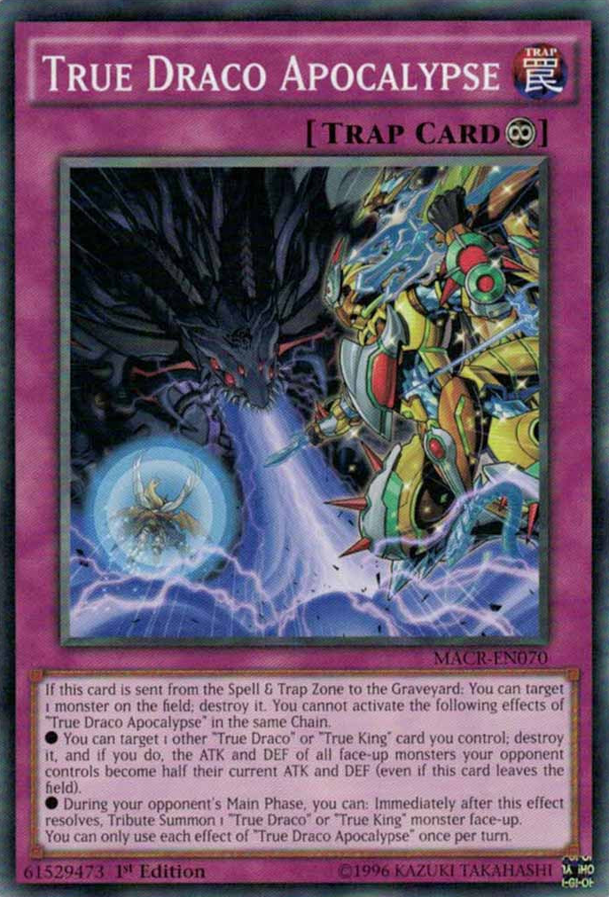 True Draco Apocalypse [MACR-EN070] Common | Jomio and Rueliete's Cards and Comics