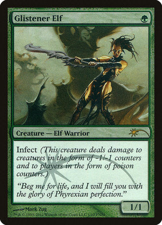 Glistener Elf [Friday Night Magic 2012] | Jomio and Rueliete's Cards and Comics