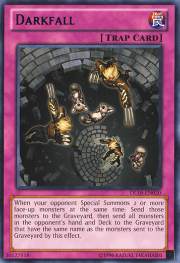 Darkfall (Purple) [DL16-EN020] Rare | Jomio and Rueliete's Cards and Comics
