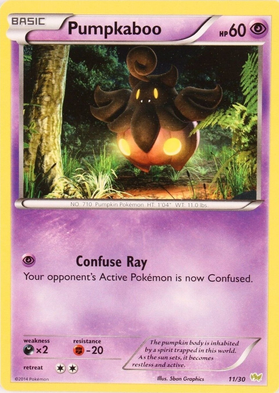 Pumpkaboo (11/30) [XY: Trainer Kit - Noivern] | Jomio and Rueliete's Cards and Comics