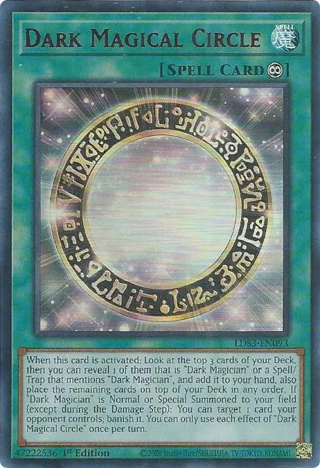 Dark Magical Circle (Red) [LDS3-EN093] Ultra Rare | Jomio and Rueliete's Cards and Comics