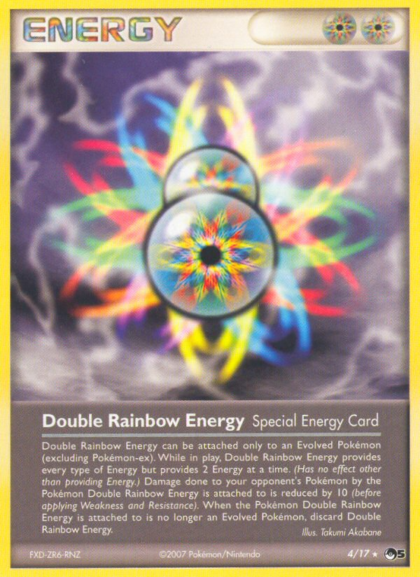 Double Rainbow Energy (4/17) [POP Series 5] | Jomio and Rueliete's Cards and Comics