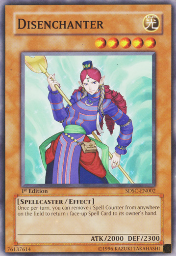 Disenchanter [SDSC-EN002] Common | Jomio and Rueliete's Cards and Comics