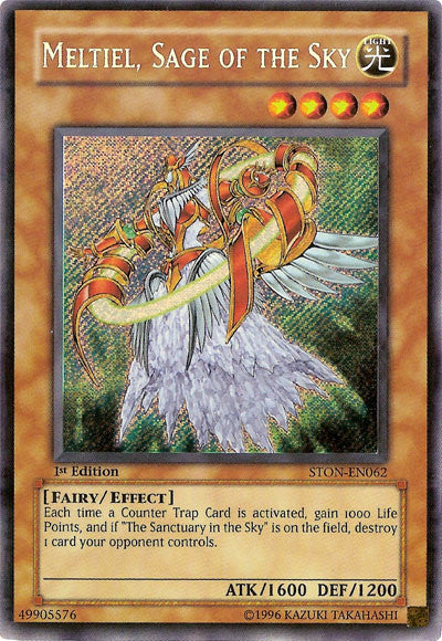 Meltiel, Sage of the Sky [STON-EN062] Secret Rare | Jomio and Rueliete's Cards and Comics
