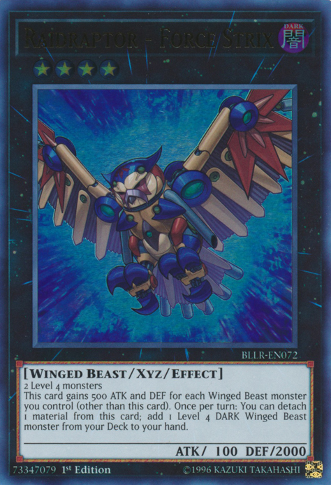 Raidraptor - Force Strix [BLLR-EN072] Ultra Rare | Jomio and Rueliete's Cards and Comics