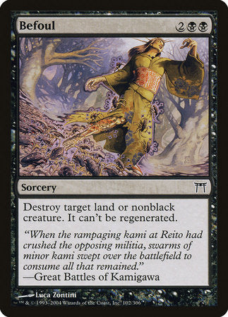 Befoul [Champions of Kamigawa] | Jomio and Rueliete's Cards and Comics