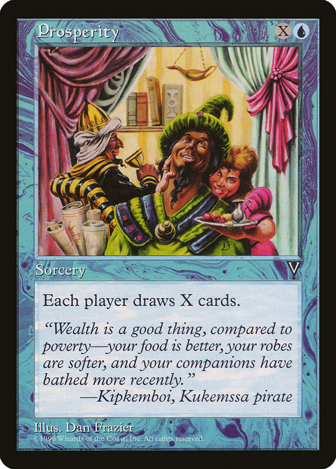 Prosperity [Visions] | Jomio and Rueliete's Cards and Comics