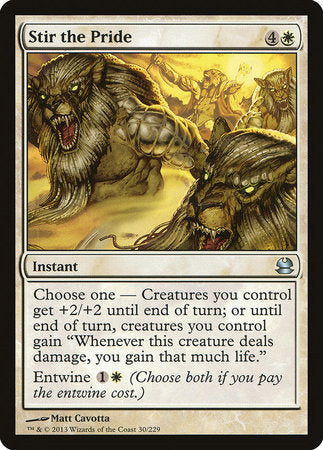 Stir the Pride [Modern Masters] | Jomio and Rueliete's Cards and Comics
