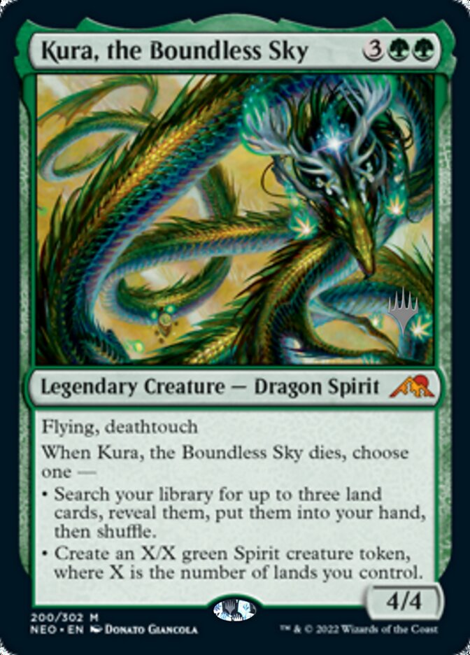 Kura, the Boundless Sky (Promo Pack) [Kamigawa: Neon Dynasty Promos] | Jomio and Rueliete's Cards and Comics