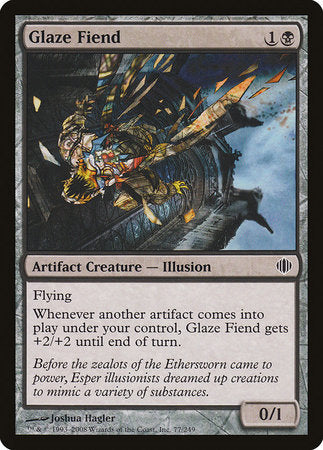 Glaze Fiend [Shards of Alara] | Jomio and Rueliete's Cards and Comics