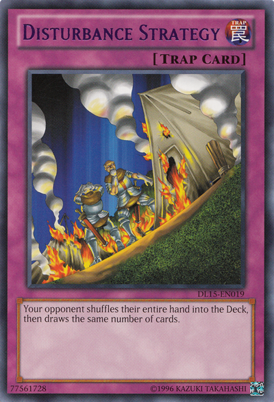 Disturbance Strategy (Purple) [DL15-EN019] Rare | Jomio and Rueliete's Cards and Comics