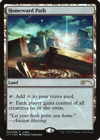 Homeward Path [Judge Gift Cards 2017] | Jomio and Rueliete's Cards and Comics
