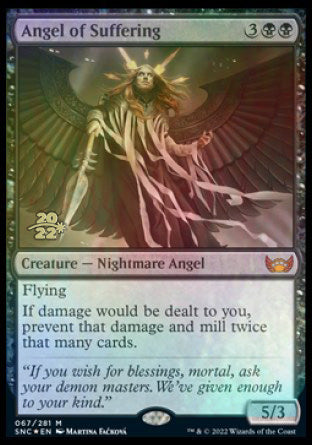 Angel of Suffering [Streets of New Capenna Prerelease Promos] | Jomio and Rueliete's Cards and Comics