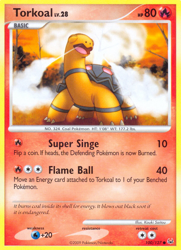 Torkoal (100/127) [Platinum: Base Set] | Jomio and Rueliete's Cards and Comics