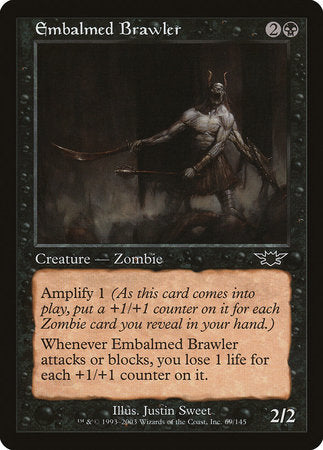 Embalmed Brawler [Legions] | Jomio and Rueliete's Cards and Comics