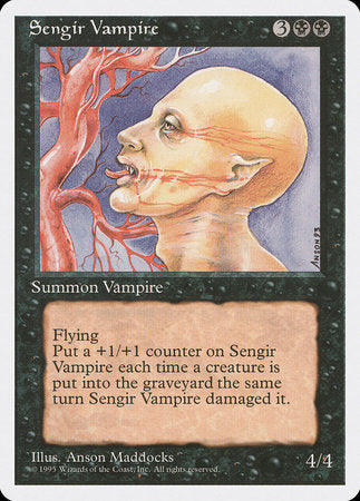 Sengir Vampire [Fourth Edition] | Jomio and Rueliete's Cards and Comics