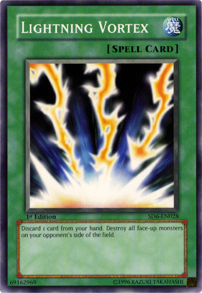 Lightning Vortex [SD6-EN028] Common | Jomio and Rueliete's Cards and Comics
