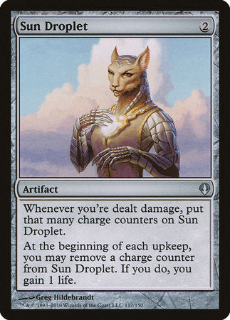 Sun Droplet [Archenemy] | Jomio and Rueliete's Cards and Comics