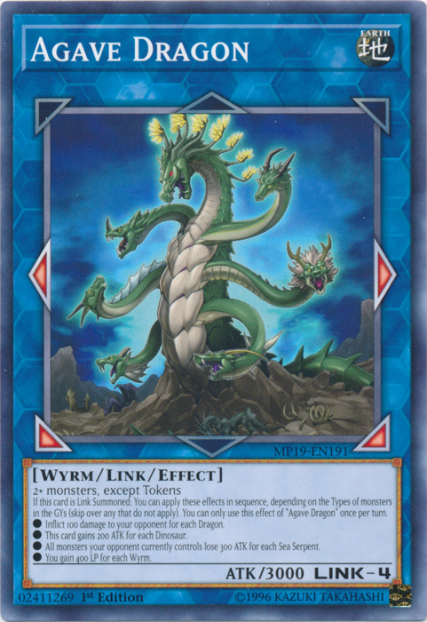 Agave Dragon [MP19-EN191] Common | Jomio and Rueliete's Cards and Comics