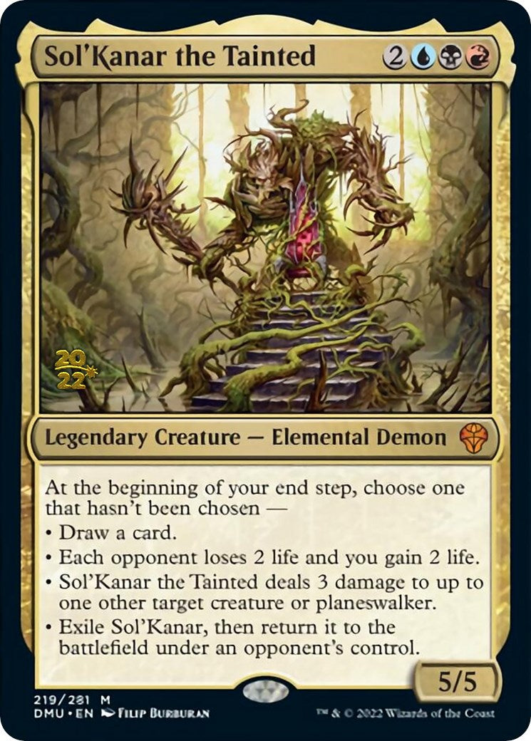 Sol'Kanar the Tainted [Dominaria United Prerelease Promos] | Jomio and Rueliete's Cards and Comics