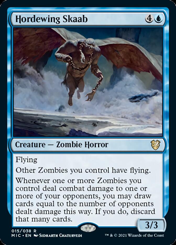 Hordewing Skaab [Innistrad: Midnight Hunt Commander] | Jomio and Rueliete's Cards and Comics