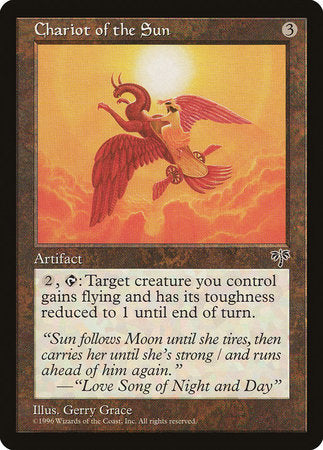 Chariot of the Sun [Mirage] | Jomio and Rueliete's Cards and Comics
