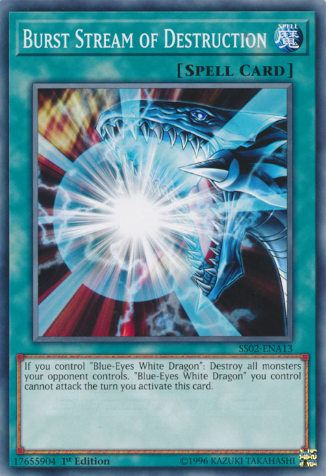 Burst Stream of Destruction [SS02-ENA13] Common | Jomio and Rueliete's Cards and Comics