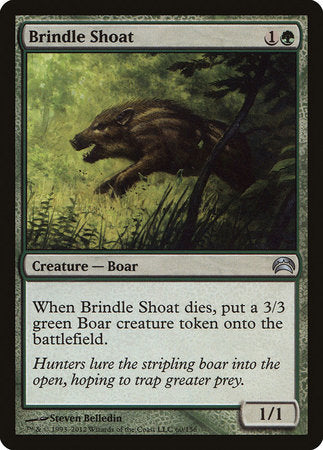 Brindle Shoat [Planechase 2012] | Jomio and Rueliete's Cards and Comics
