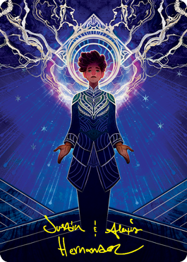 Brainstorm Art Card (Gold-Stamped Signature) [Strixhaven: School of Mages Art Series] | Jomio and Rueliete's Cards and Comics