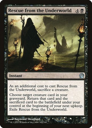 Rescue from the Underworld [Theros] | Jomio and Rueliete's Cards and Comics