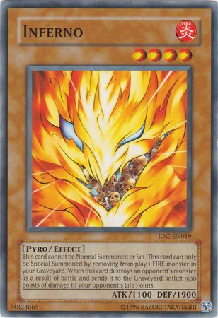 Inferno [IOC-EN019] Common | Jomio and Rueliete's Cards and Comics