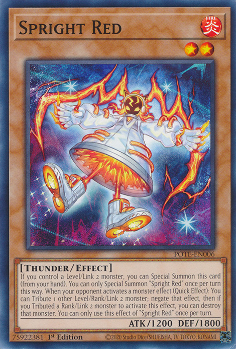 Spright Red [POTE-EN006] Common | Jomio and Rueliete's Cards and Comics