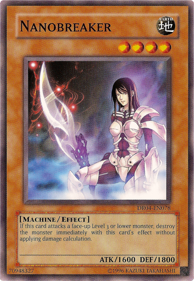Nanobreaker [DR04-EN078] Common | Jomio and Rueliete's Cards and Comics