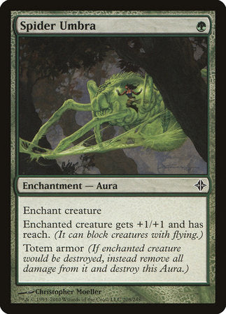 Spider Umbra [Rise of the Eldrazi] | Jomio and Rueliete's Cards and Comics