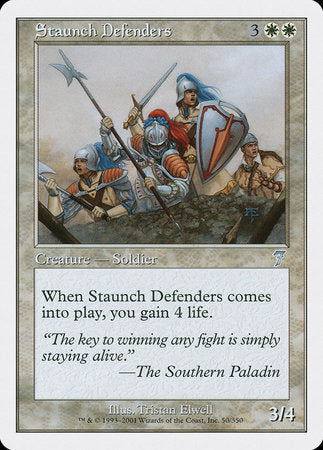 Staunch Defenders [Seventh Edition] | Jomio and Rueliete's Cards and Comics