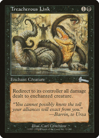 Treacherous Link [Urza's Legacy] | Jomio and Rueliete's Cards and Comics
