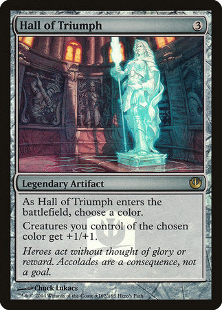 Hall of Triumph [Journey into Nyx Hero's Path] | Jomio and Rueliete's Cards and Comics