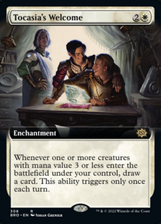 Tocasia's Welcome (Extended Art) [The Brothers' War] | Jomio and Rueliete's Cards and Comics