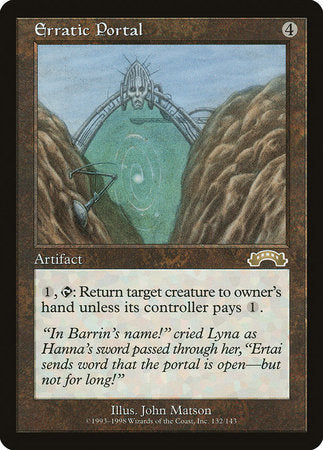 Erratic Portal [Exodus] | Jomio and Rueliete's Cards and Comics