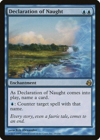 Declaration of Naught [Morningtide] | Jomio and Rueliete's Cards and Comics
